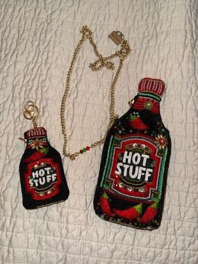 Mary Frances beaded hot sutff bag coin purse